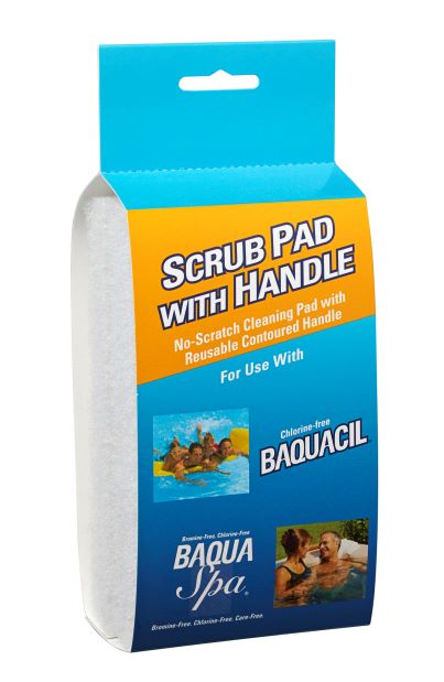 Baquacil/Baqua Spa Scub Pad with Handle
