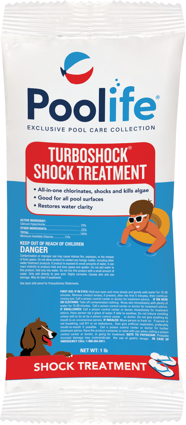 Poolife Turbo Shock 1 lb bag