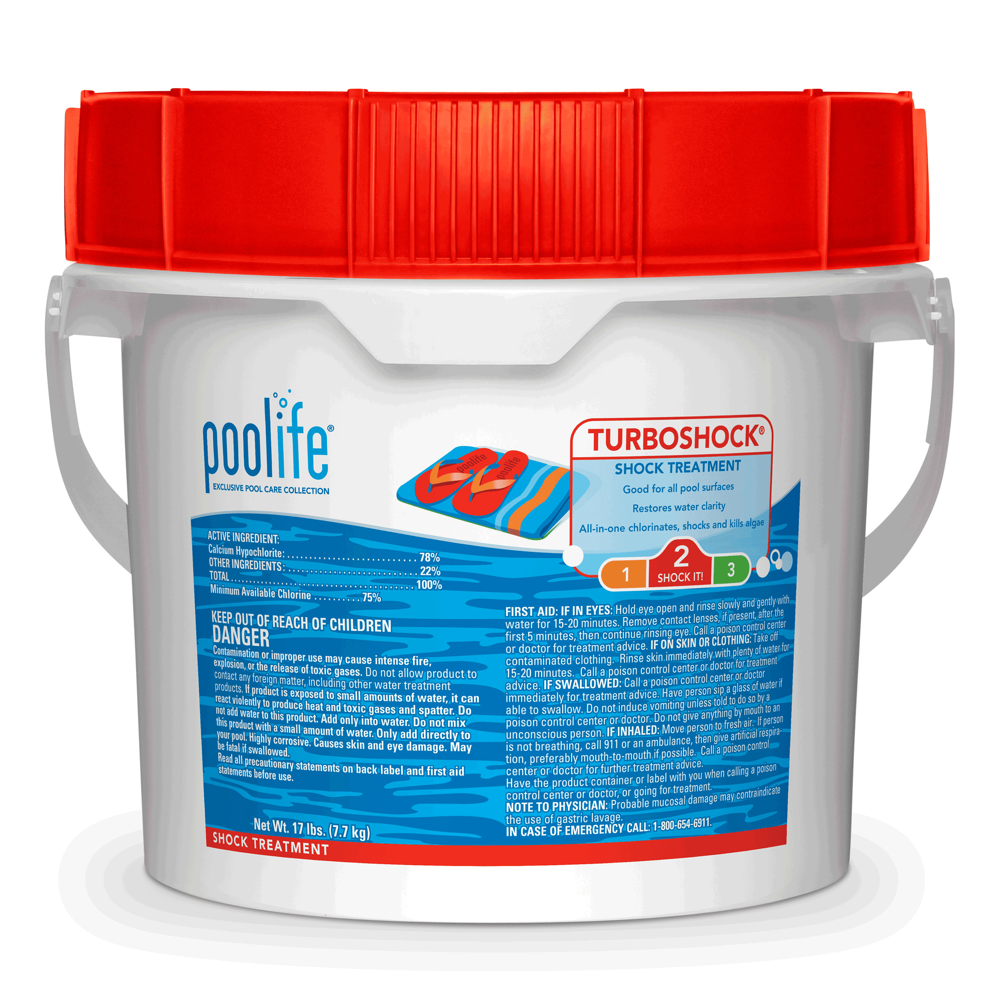 Poolife Turbo Pool Shock (17 pound bucket)