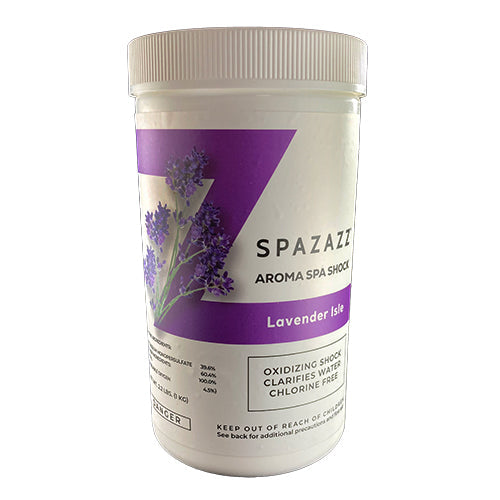Spazazz Lavender Isle Aroma Spa Shock 2.2 lbs