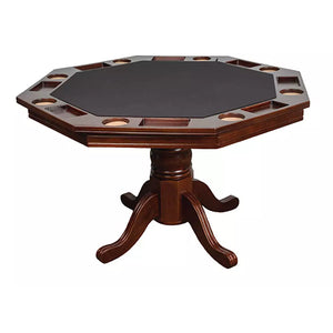 Presidential Octagonal Convertible Poker Table & Chairs