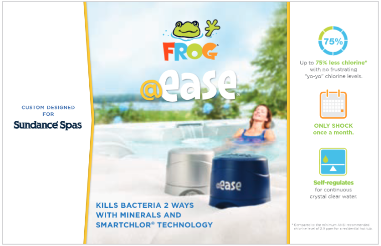 Frog® @ease® SmartChlor® System Custom Fit for Sundance® Spas