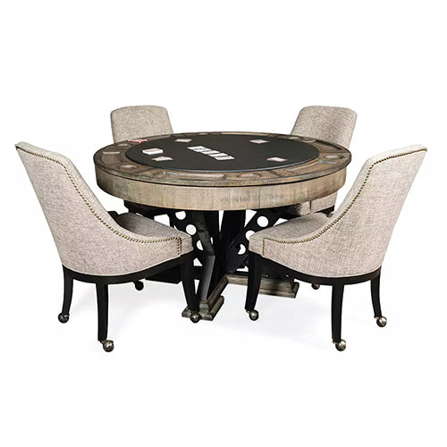Presidential Vienna Convertible Poker Table & Chairs