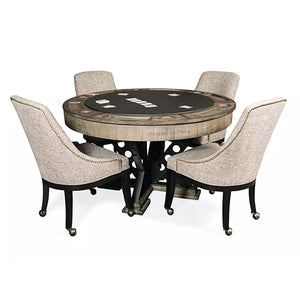 Presidential Vienna Convertible Poker Table & Chairs
